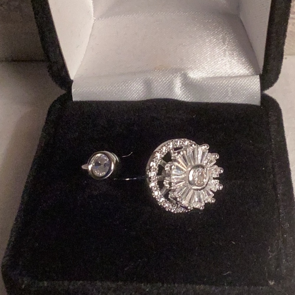 SILVER BRAS RING OS SIZE - Picture 2 of 8